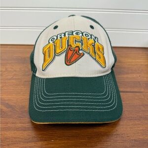 Oregon Ducks green & white baseball adjustable cap hat. One size fits most.